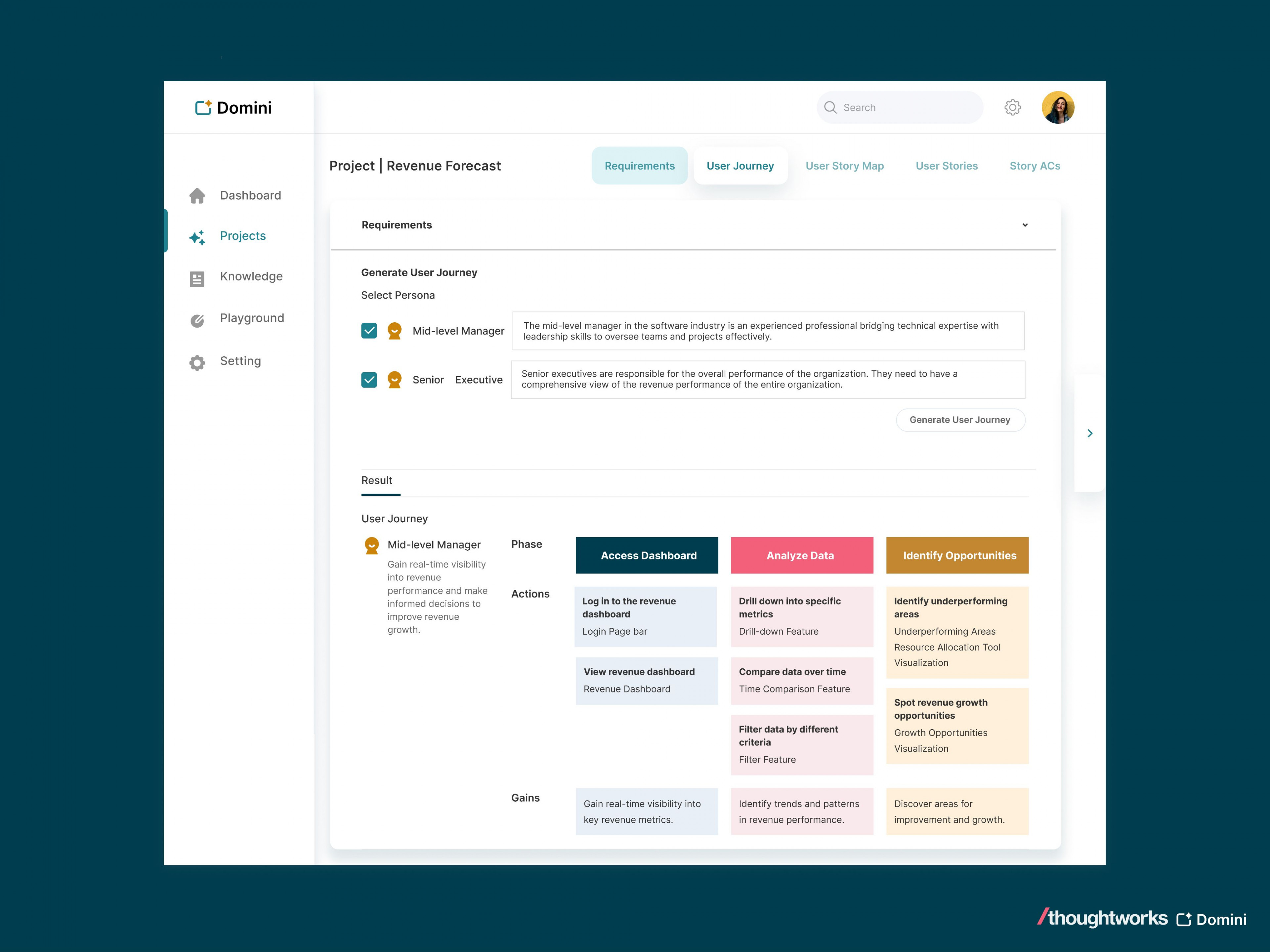 Domini: AI-powered Business Analysis Assistant