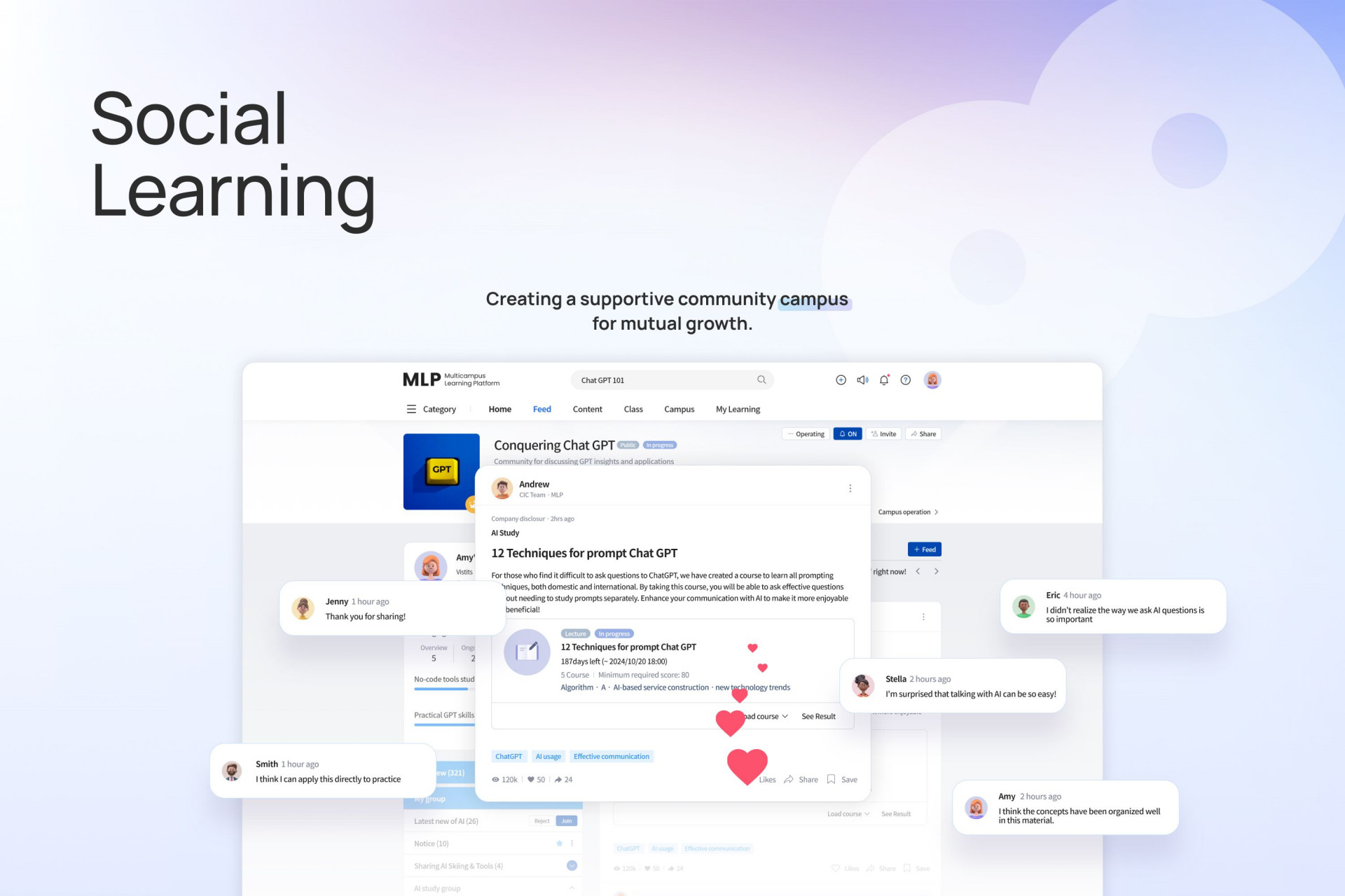 Multicampus Generative Learning Platform