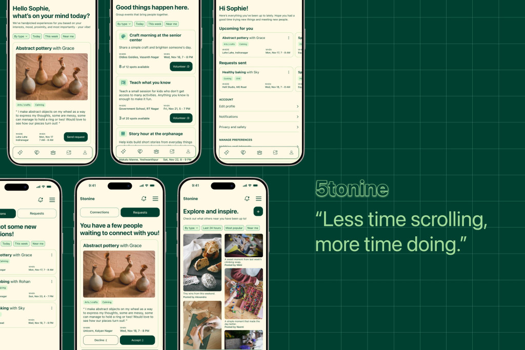 5tonine: Less scrolling, more doing