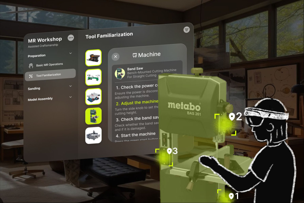Mixed Reality System for Assisted Craftsmanship