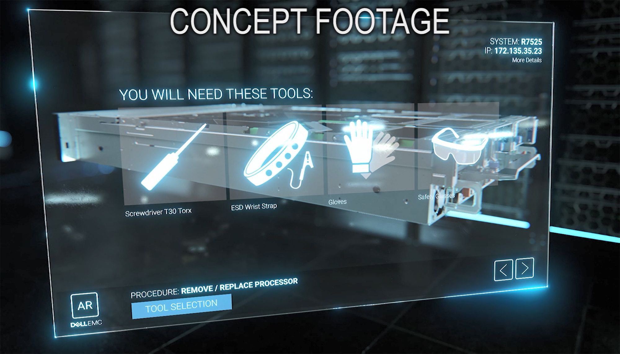 AR Assistant for R7525