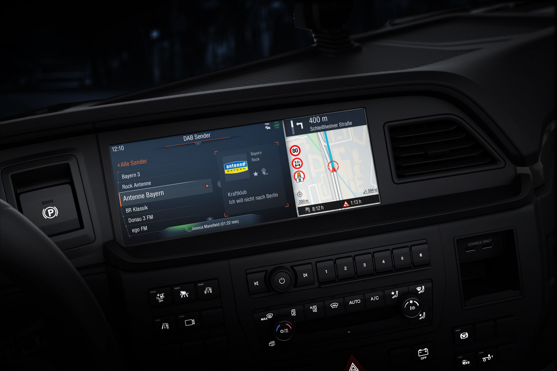 MAN digital driver workplace: UX concept and design