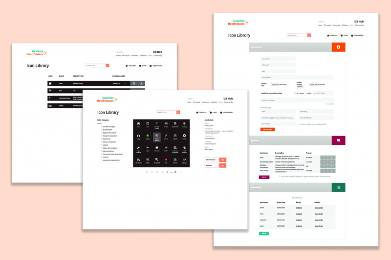 Siemens Healthineers UX Icon Framework